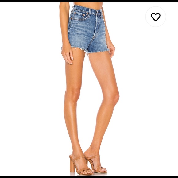 Levi's Pants - Levi’s Ribcage Short in Urban Oasis